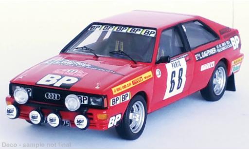 Modelauto Audi Quattro rallye No.68 Rally WM Rally Monte Carlo 1982 1/43 Trofeu