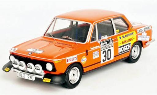 Modelauto Bmw 2002 rallye No.30 Rally WM RAC Rally 1973 1/43 Trofeu
