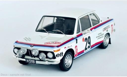 Modelauto Bmw 2002 ti No.29 Rally WM Rally Monte Carlo 1975 1/43 Trofeu