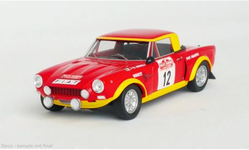Modelauto Fiat 124 Abarth Rally No.12 Rally WM Rally San Remo 1974 1/43 Trofeu