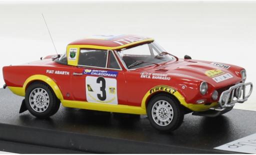 Modelauto Fiat 124 Abarth Rally No.3 Rally WM Safari Rally 1974 1/43 Trofeu