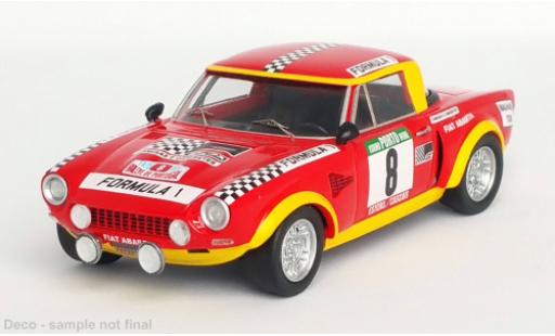 Modelauto Fiat 124 Abarth Rally No.8 Rally WM Rally Portugal 1975 1/43 Trofeu