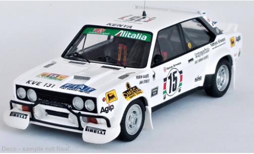 Modelauto Fiat 131 Abarth No.15 Rally WM Safari Rally 1979 1/43 Trofeu
