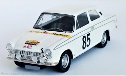 Modelauto Ford Cortina GT No.85 Rally L&Atilde;&frac14;ttich-Rom-L&Atilde;&frac14;ttich 1964 1/43 Trofeu