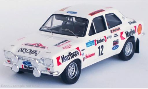Modelauto Ford Escort MK1 MK I No.12 Arctic Rally 1974 1/43 Trofeu