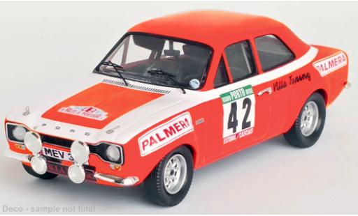 Modelauto Ford Escort MK1 MK I No.42 Rally WM Rally Portugal 1975 1/43 Trofeu