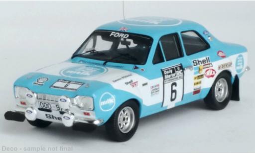 Modelauto Ford Escort RS 1600 MK I No.6 Rally WM RAC Rally 1973 1/43 Trofeu