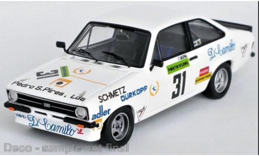 Modelauto Ford Escort RS 2000 MK II No.31 Vila do Conde 1981 1/43 Trofeu