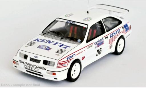 Modelauto Ford Sierra Cosworth RS RHD No.36 Rally WM RAC Rally 1987 1/43 Trofeu