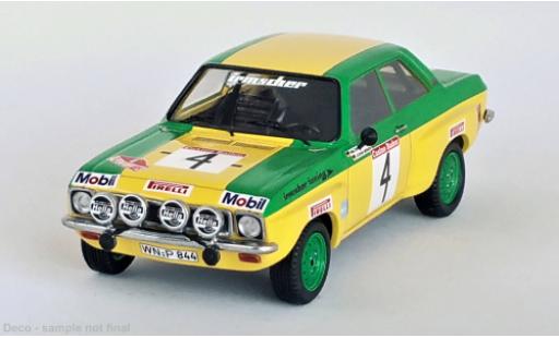 Modelauto Opel Ascona A Rally A No.4 EM Alpenfahrt 1973 1/43 Trofeu