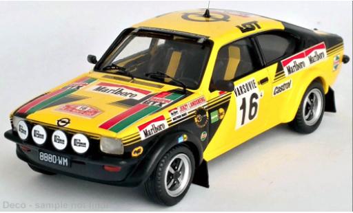 Modelauto Opel Kadett C GT/E C No.16 Rally WM Rally Monte Carlo 1977 1/43 Trofeu