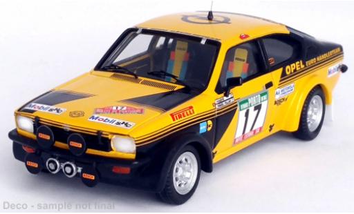Modelauto Opel Kadett C GT/E C No.17 Rally WM Rally Portugal 1978 1/43 Trofeu