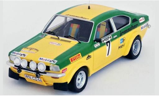 Modelauto Opel Kadett C GT/E C No.7 Rally DM Rally Hessen 1976 1/43 Trofeu