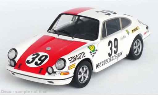 Modelauto Porsche 911 Base No.39 24h Spa 1969 1/43 Trofeu