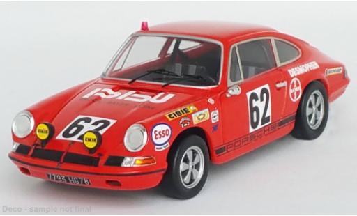 Modelauto Porsche 911 S S/T No.62 24h Le Mans 1970 1/43 Trofeu