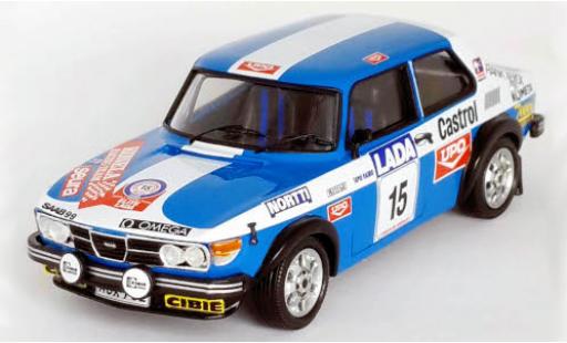Modelauto Saab 99 1000 Lakes Rally No.15 WM 1977 1/43 Trofeu