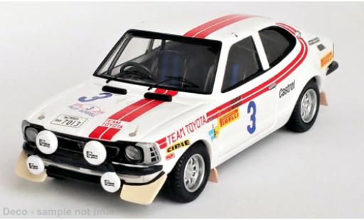 Modelauto Toyota Corolla Levin No.3 Rally WM Rally Acropolis 1975 1/43 Trofeu