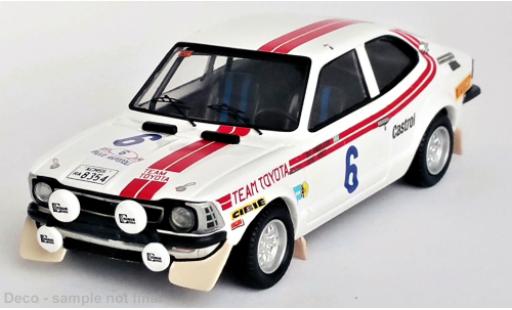 Modelauto Toyota Corolla Levin No.6 Rally WM Rally Acropolis 1975 1/43 Trofeu