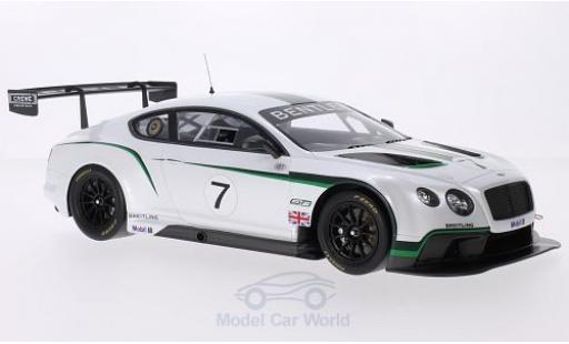 Modelauto Bentley Continental course GT3 No.7 Goodwood Festival of Speed 2013 1/18 TrueScale Miniatures