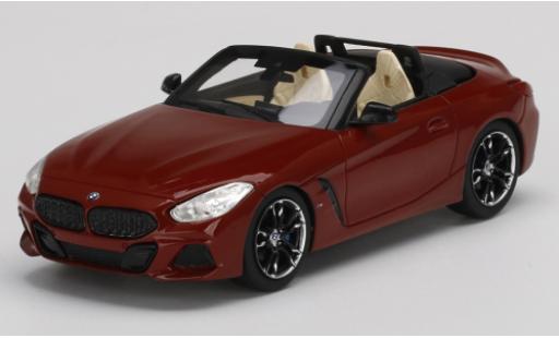 Modelauto Bmw Z4 roadster rood 2019 1/43 TrueScale Miniatures