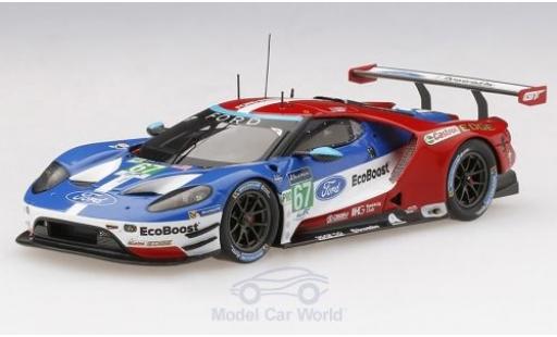 Modelauto Ford GT GTE No.67 Chip Ganassi Team UK 24h Le Mans 2017 A.Priaulx/H.Tincknell/L.F.Derani 1/43 TrueScale Miniatures