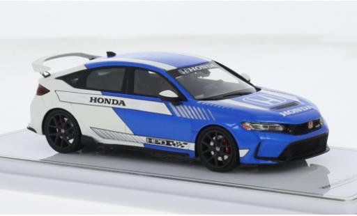 Modelauto Honda Civic Type R blauw Pace Car 2023 1/43 TrueScale Miniatures