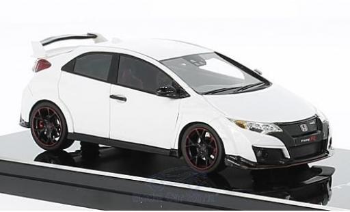 Modelauto Honda Civic Type R wit RHD 2015 1/43 TrueScale Miniatures