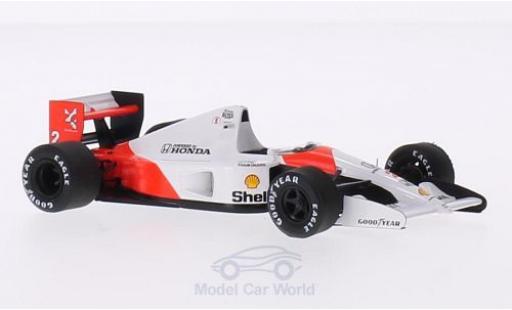 Modelauto McLaren MP4 MP4/6 MP4-6 No.2 -Honda formule 1 GP Japan 1991 1/43 TrueScale Miniatures