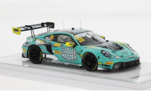 Modelauto Porsche 911 GT3 R No.28 Hubauto Racing FIA GT World Cup Macau 2023 1/43 TrueScale Miniatures