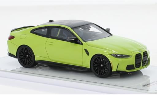 Modelauto Bmw M4 Competition (G82) groen 2021 1/43 TrueScale Miniatures