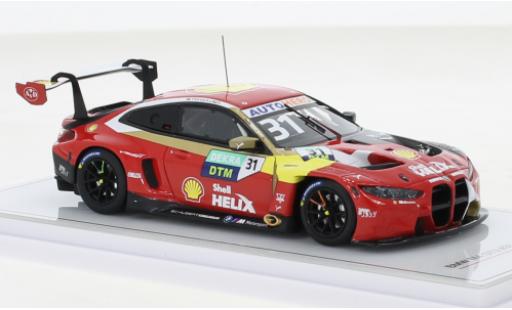 Modelauto Bmw M4 gt3 No.31 Schubert Motorsport DTM Lausitzring 2022 1/43 TrueScale Miniatures
