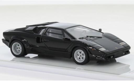 Modelauto Lamborghini Countach 25th Anniversary Anniversaire zwart 1/43 TrueScale Miniatures
