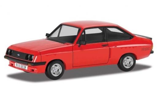 Modelauto Ford Escort RS 2000 MkII RS2000 X-Pack rood RHD 1/43 Vanguards