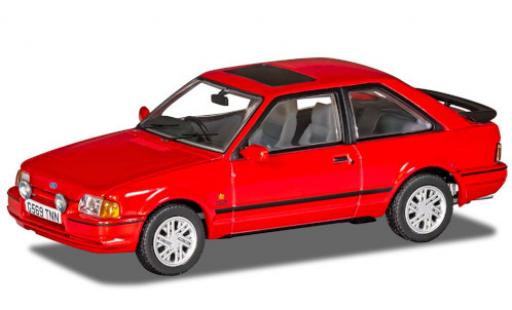 Modelauto Ford Escort XR3i MkIV rood RHD 1989 1/43 Vanguards