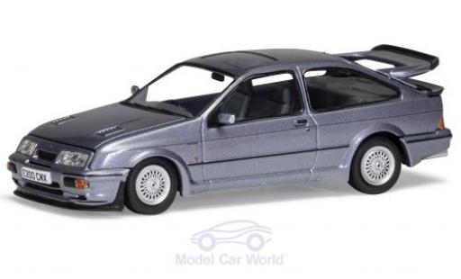 Modelauto Ford Sierra RS 500 RS500 Cosworth metallic blauw RHD 1/43 Vanguards