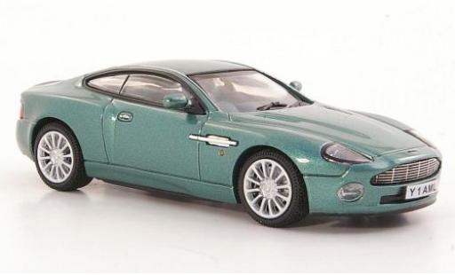 Modelauto Aston Martin Vanquish coupe metallic groen RHD 1/43 Vitesse