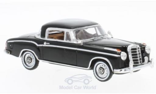 Modelauto Mercedes 220 SE Coupe zwart 1958 1/43 Vitesse