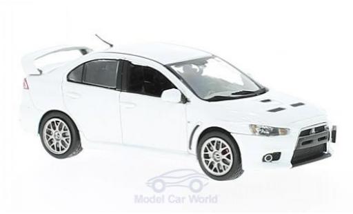 Modelauto Mitsubishi Lancer Evolution X Evo Final Edition metallic wit 1/43 Vitesse