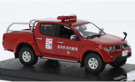 Modelauto Mitsubishi L200 Base RHD Shizuoka feu Departement 1/43 Vitesse