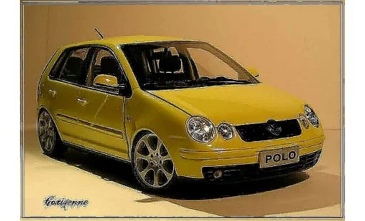 Volkswagen Polo Base 1/18 Anson jantes mercedes modelauto
