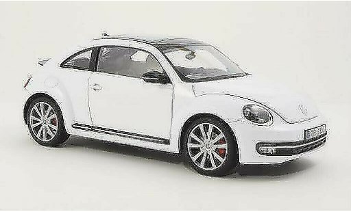 Volkswagen Beetle Base 1/18 Welly wit 2012 modelauto