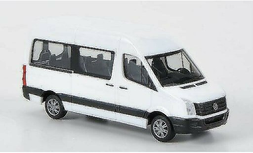 Volkswagen Crafter Bus 1/87 Herpa HD wit 2011 modelauto