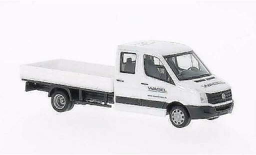 Volkswagen Crafter Base 1/87 Herpa DoKa laadbak Wasel Krane 2011 modelauto