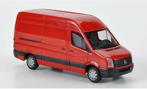 Volkswagen Crafter Kasten 1/87 Herpa bestelwagen HD rood 2011 modelauto