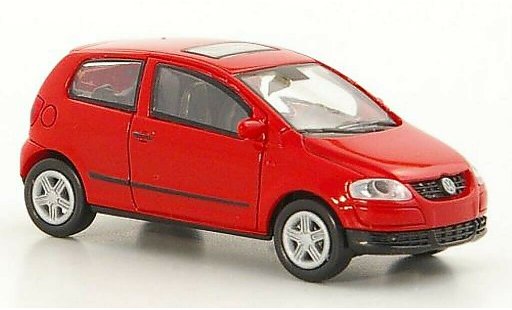 Volkswagen Fox Base 1/87 Norev rood modelauto