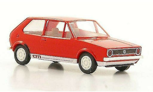 Volkswagen Golf Base 1/87 Brekina Citi rood 3-Turer modelauto