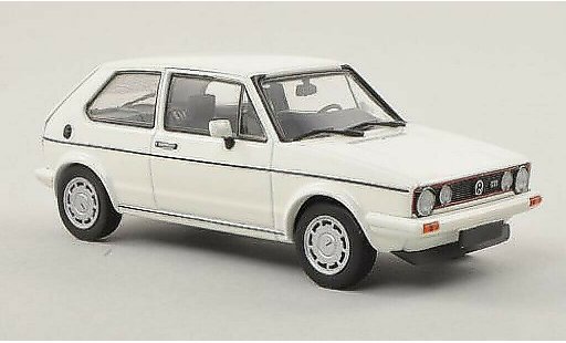 Volkswagen Golf GTI 1/43 Minichamps Pirelli wit 1983 modelauto