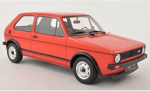 Volkswagen Golf GTI 1/12 Ottomobile rood 1976 modelauto