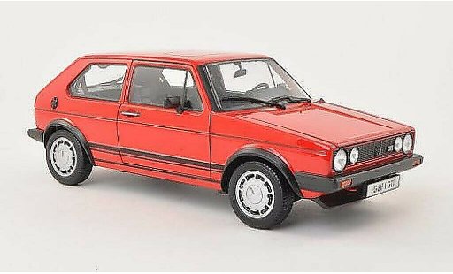Volkswagen Golf GTI 1/18 Welly rood 1982 modelauto
