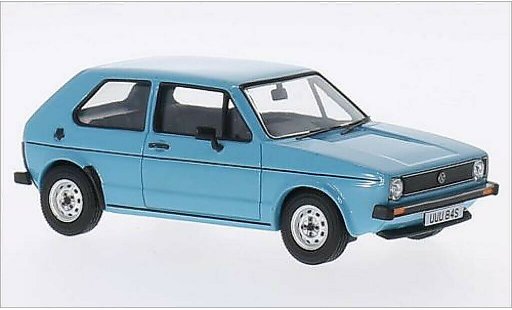 Volkswagen Golf Base 1/43 Vanguards LS blauw RHD 1974 modelauto